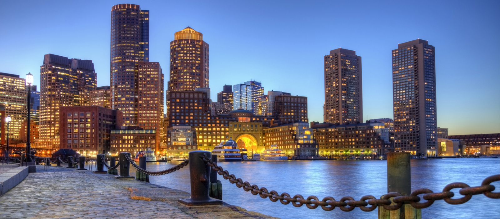 View of the Boston skyline