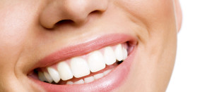 close-up of a healthy smile